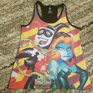 Harley Quinn & Poison Ivy Tank Top